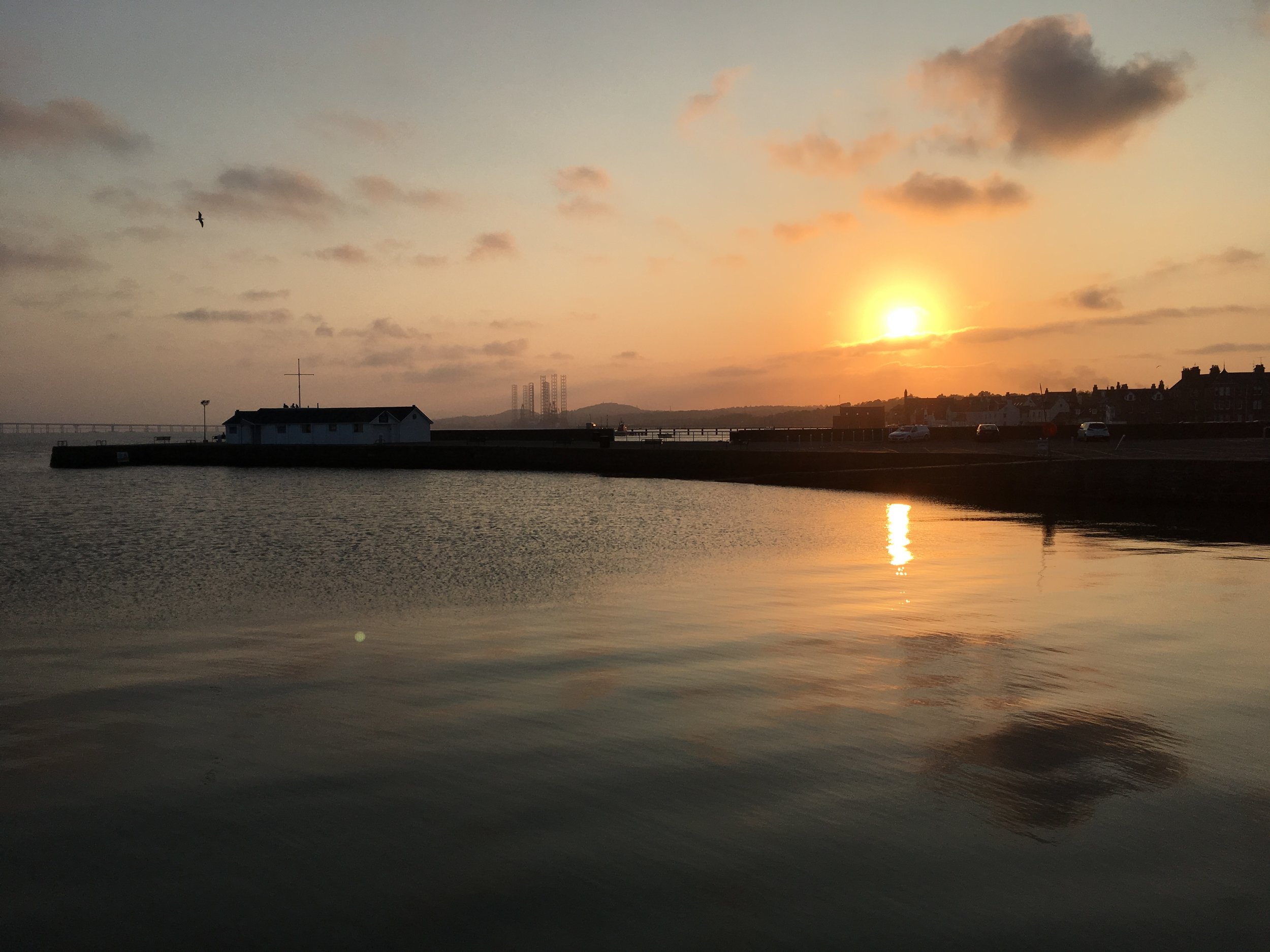 Sunset at Broughty Ferry