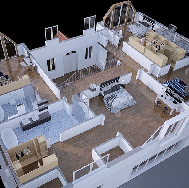 3D floorplan of new house