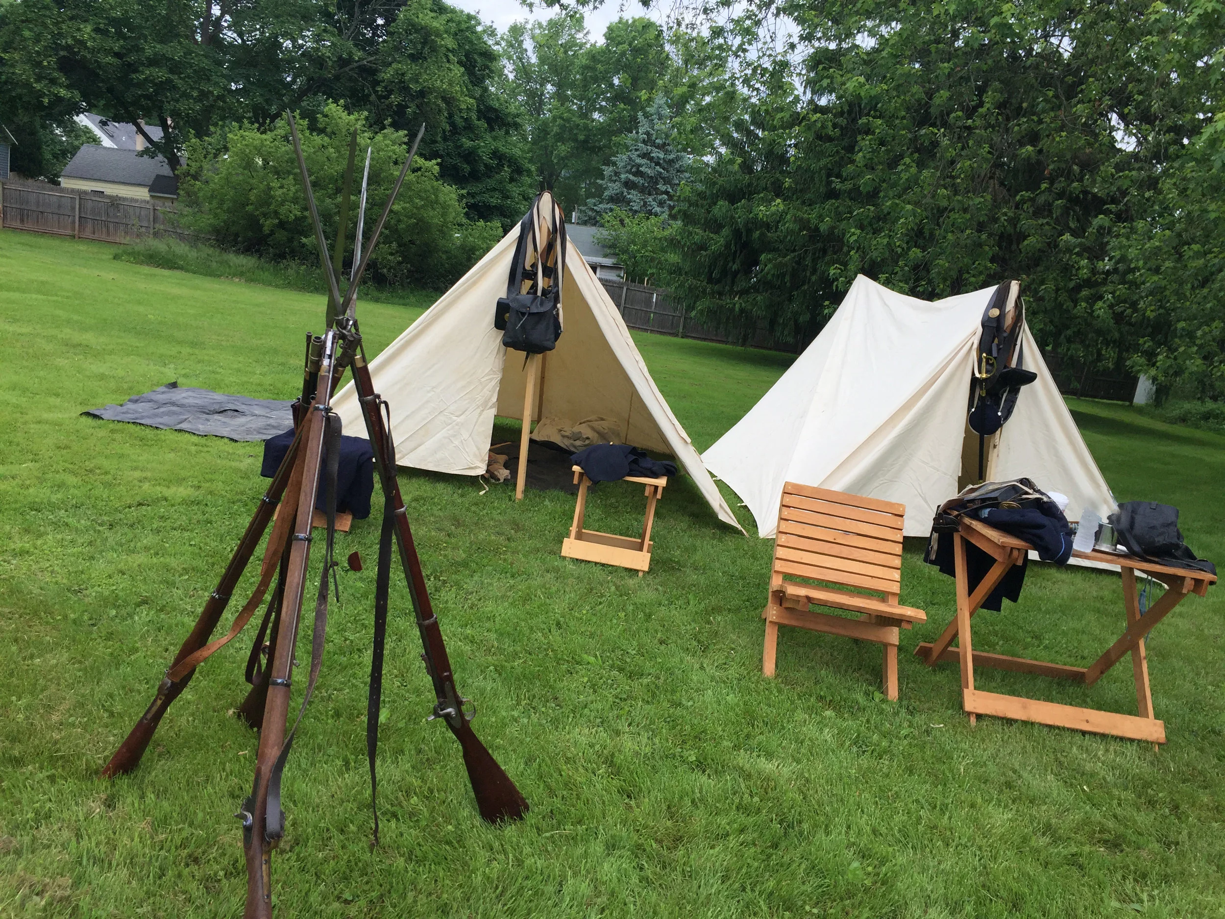 The 6th Regiment Infantry USCT Historic Encampment
