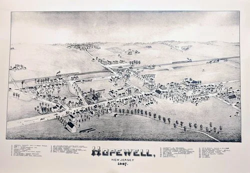 Map of Hopewell (Bird's Eye View) $10