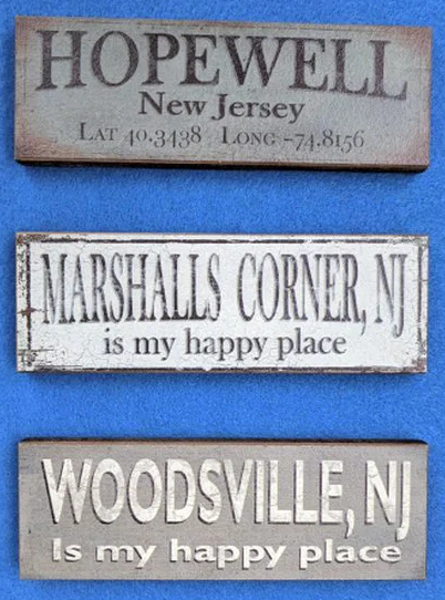 Wood Long Magnets $10