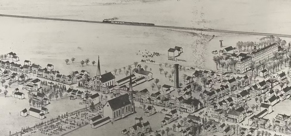 Walking tour of historic Pennington