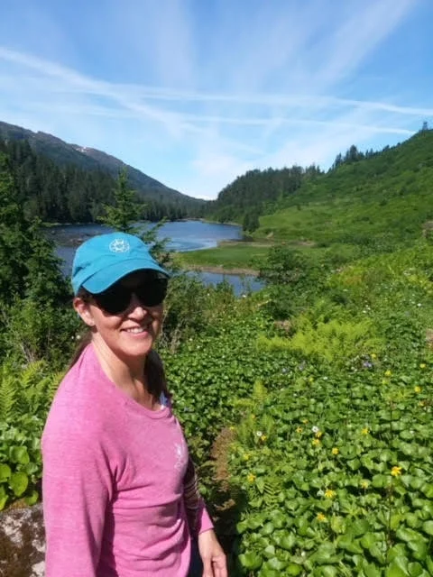I can’t tell you where this photo is taken. I think it may become our new “hidden” fishing spot. ; )