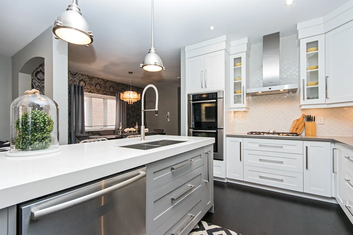 3344 Moses Way - Kitchen Island with Dishwasher