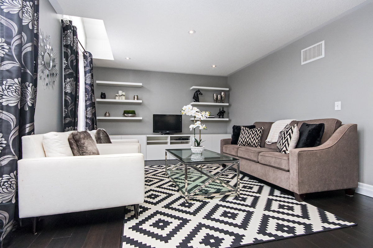 3344 Moses Way - Top Floor Living Room - Alternative Angle