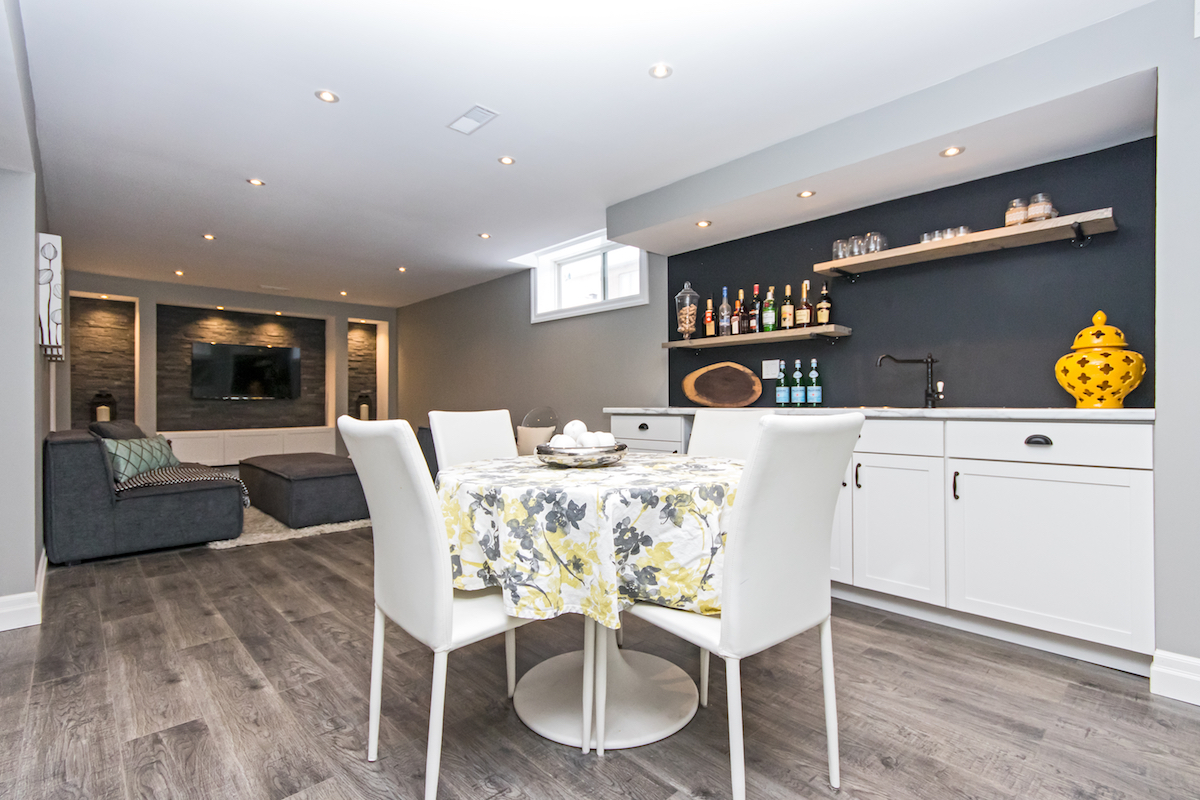 3344 Moses Way - Basement Eating Area - Alternative Angle
