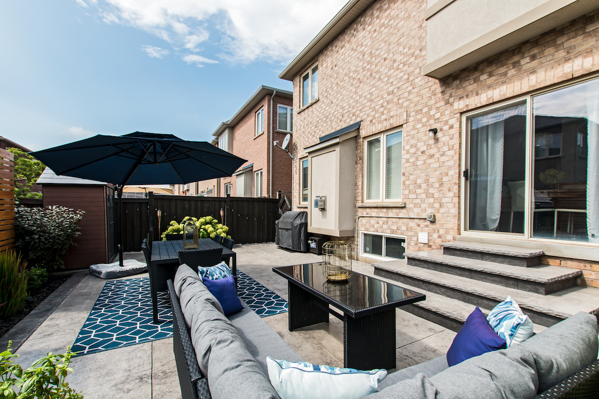 3344 Moses Way - Back Yard Seating Area with Additional Couches