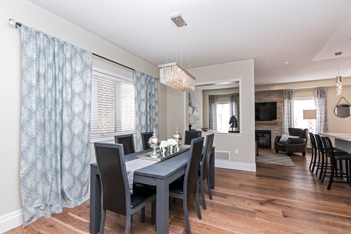 3346 Moses Way - Dining room with views to kitchen & living room