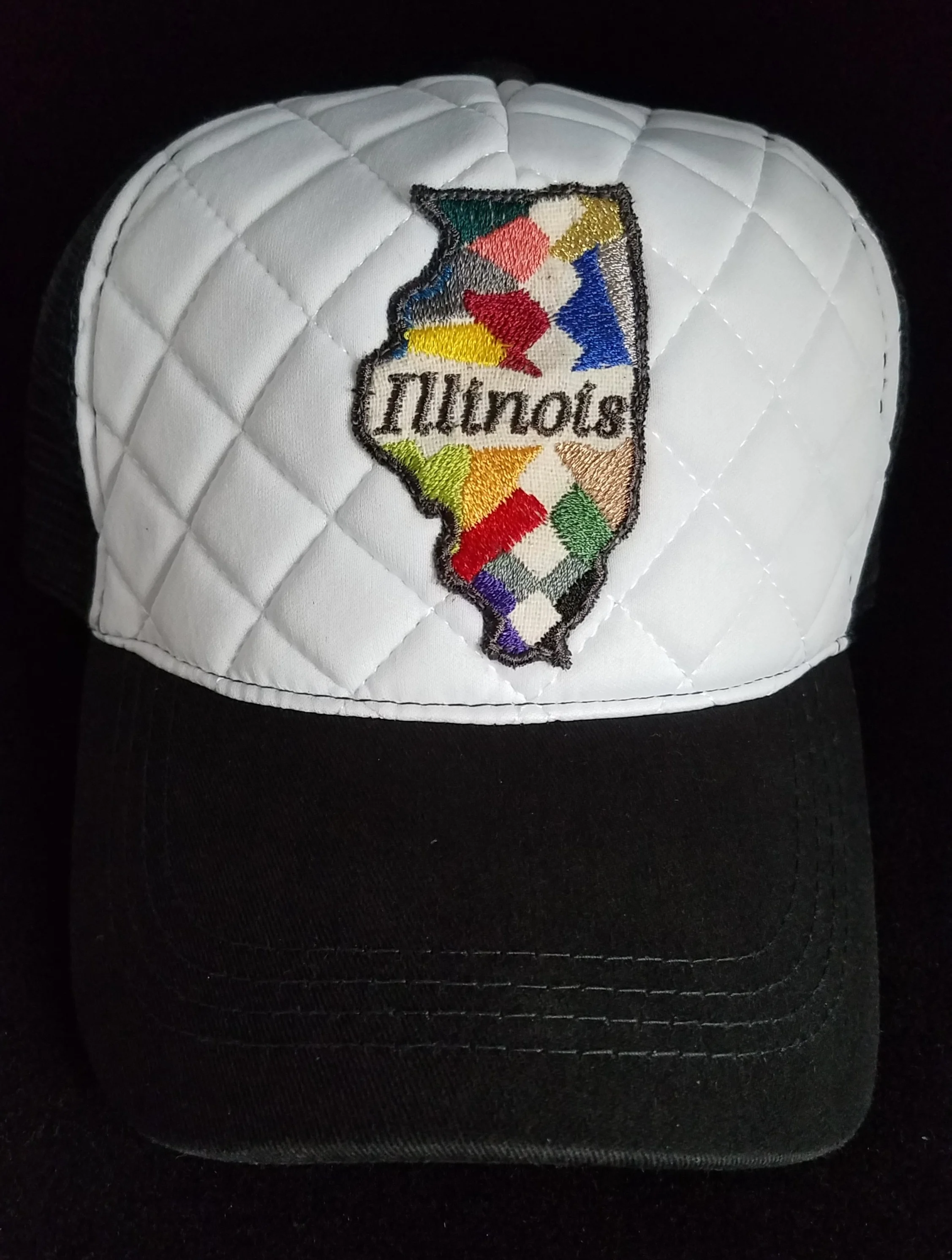 *Illinois* Quilted Snapback Trucker