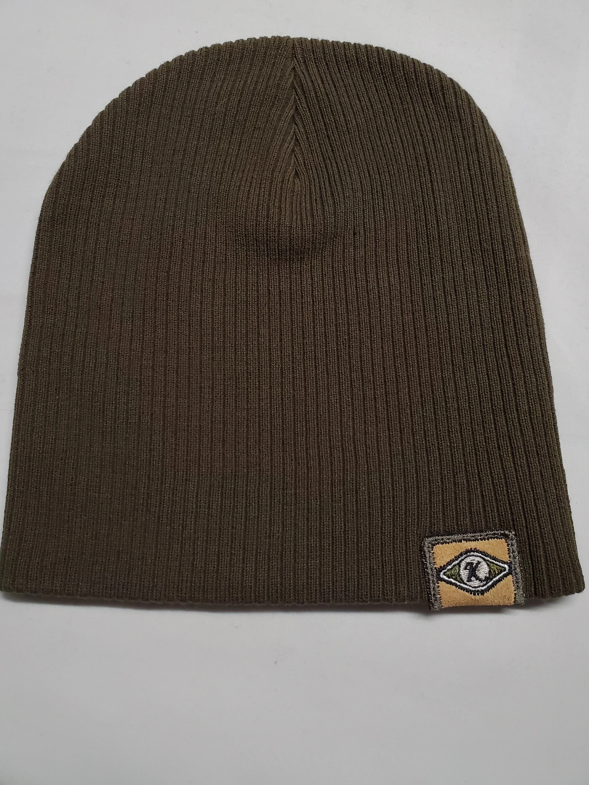 *Tagged* Kalvva Logo Beanie (Olive)
