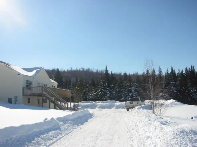 Driveway Up To Crawford House