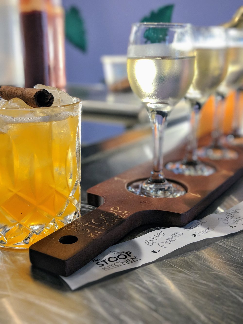 Cocktails and Prosecco Flights