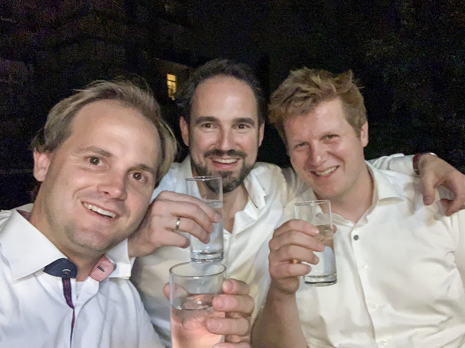 Orgateam: Fabian, Axel & Andreas