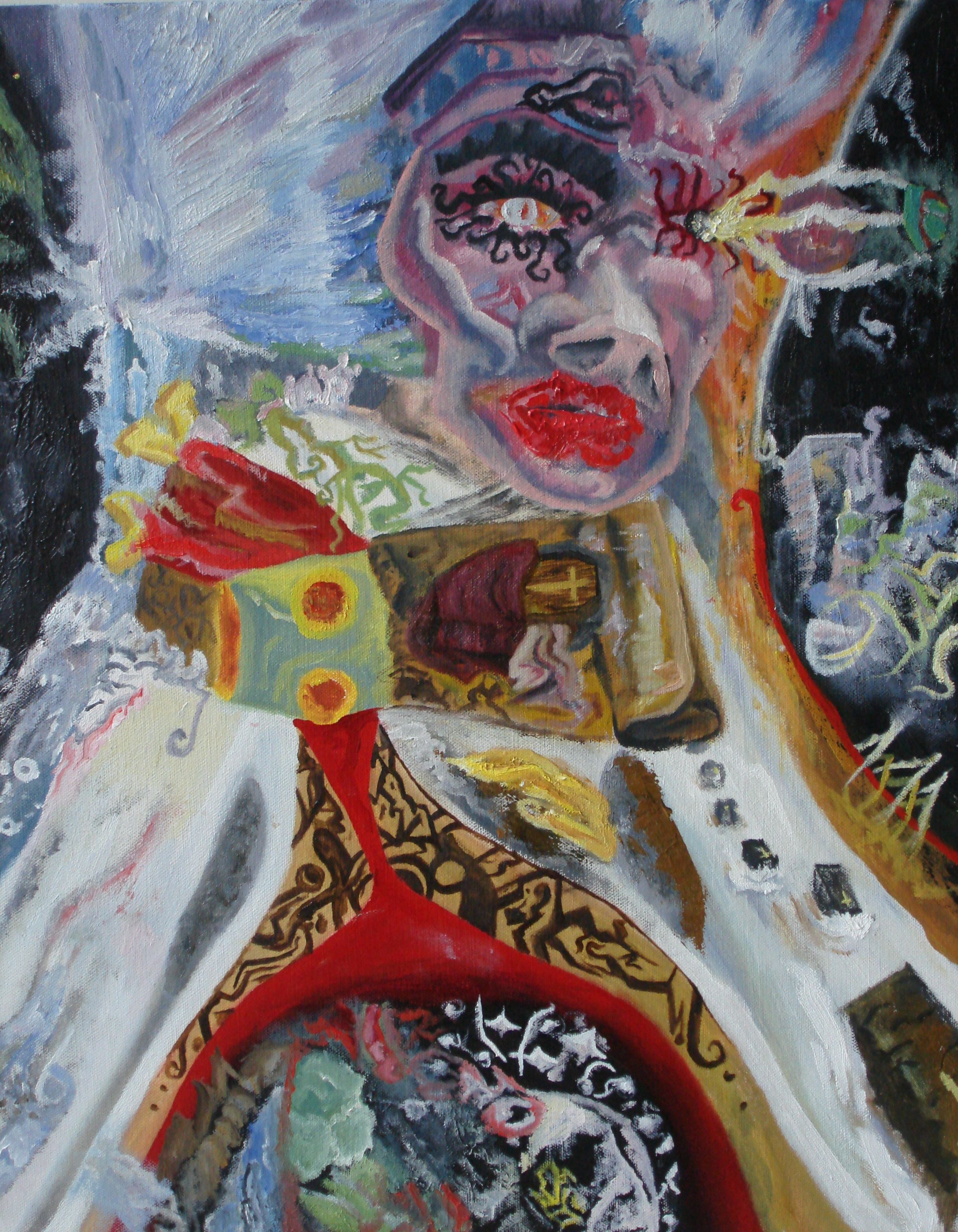 Anthropomorphic Woman-Creature