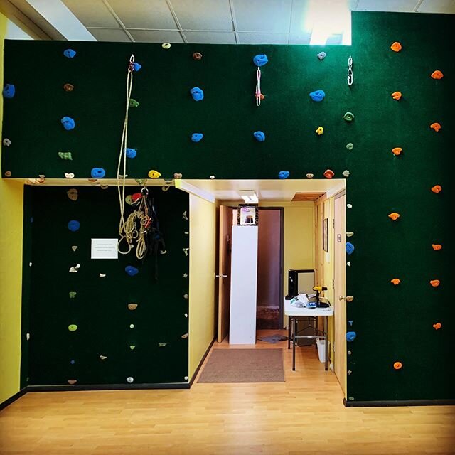 Our new addition, &ldquo;Climbing Wall&rdquo;...