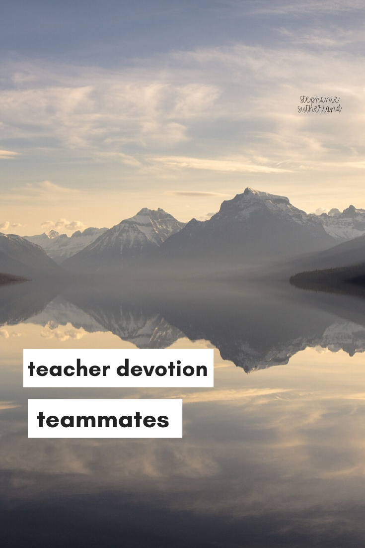 Devotions for Teachers: Jesus Wouldn’t Judge