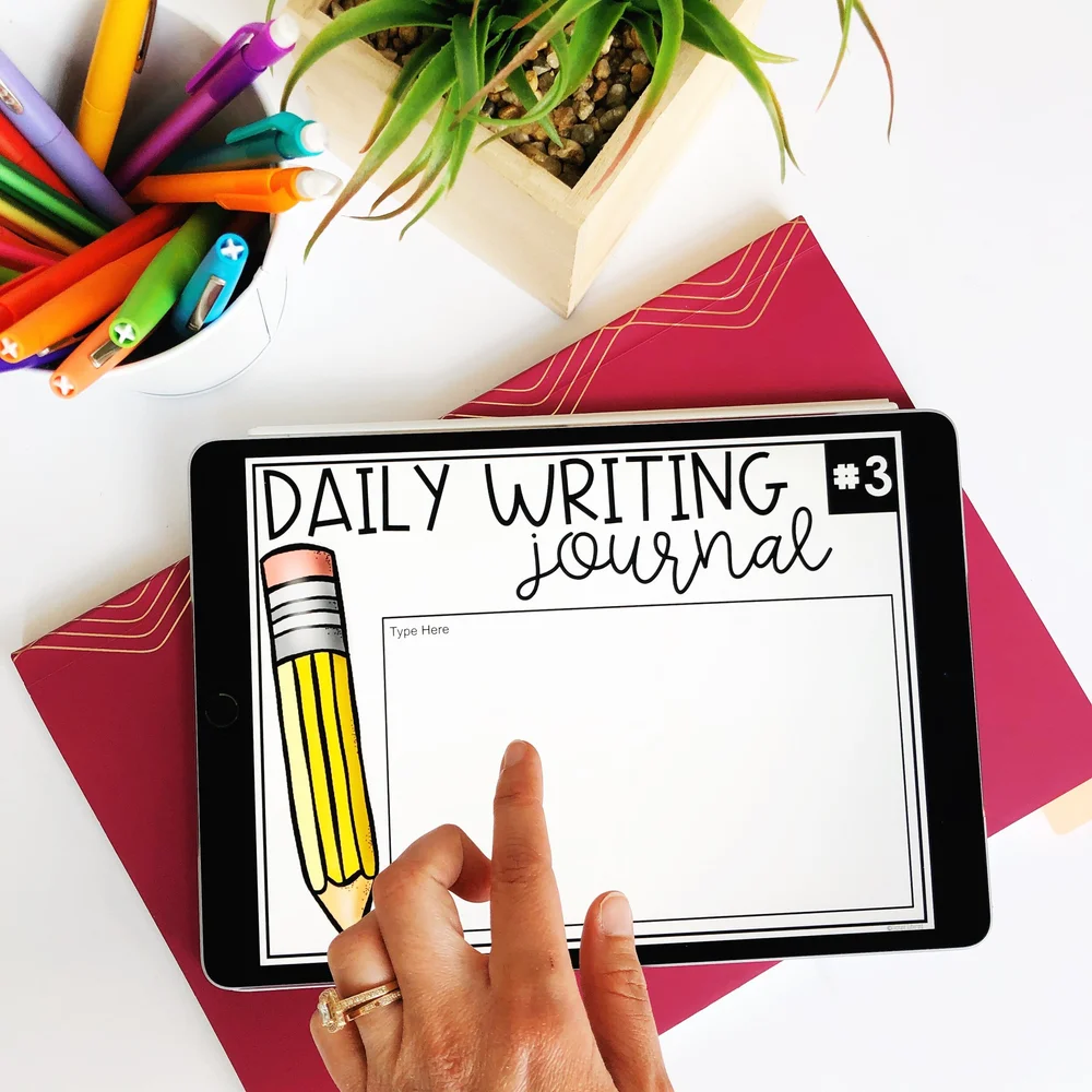 Digital Writing Journal for 2nd Grade — The Simple Classroom
