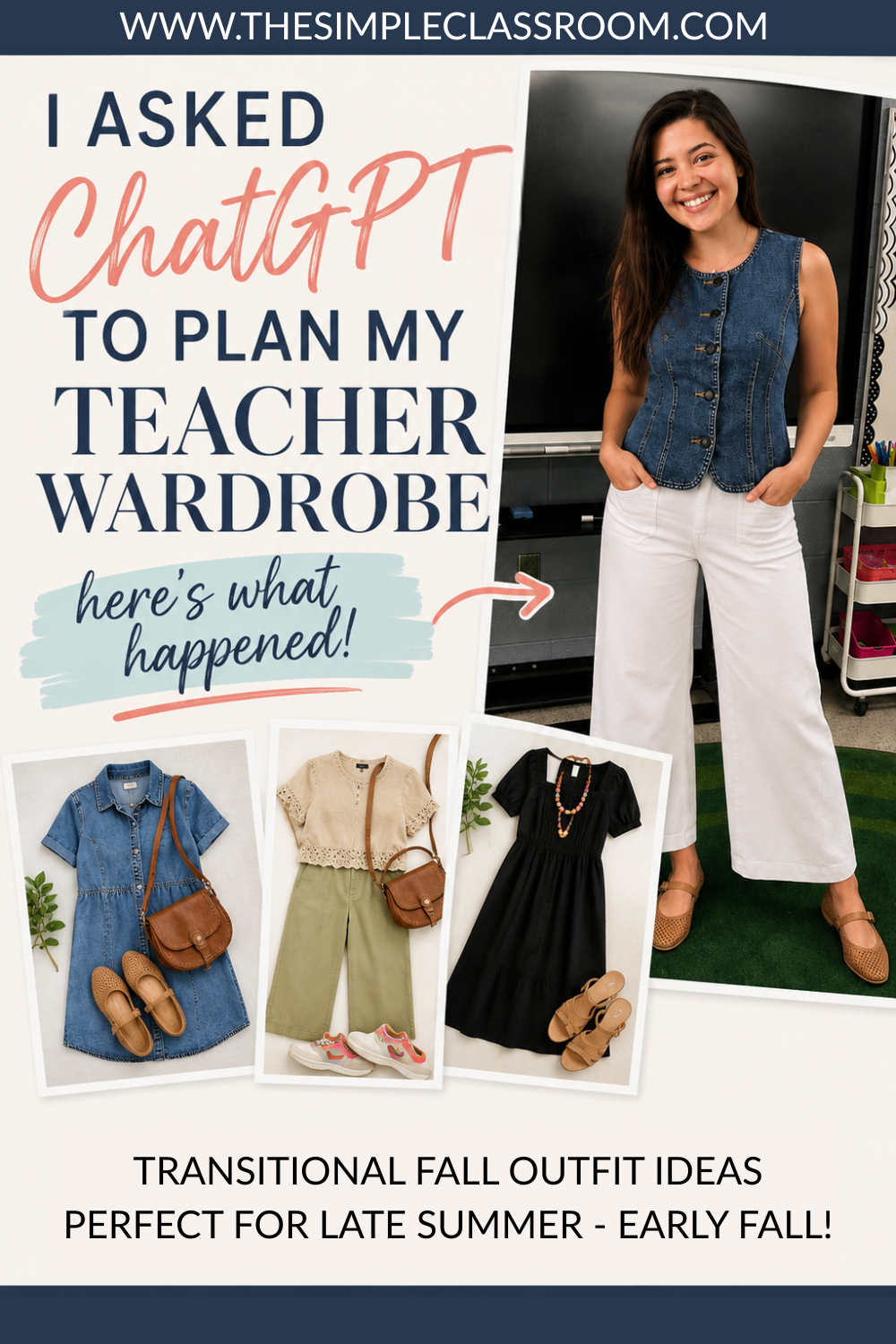 I asked ChatGPT to plan my teacher wardrobe. Here’s what happened.