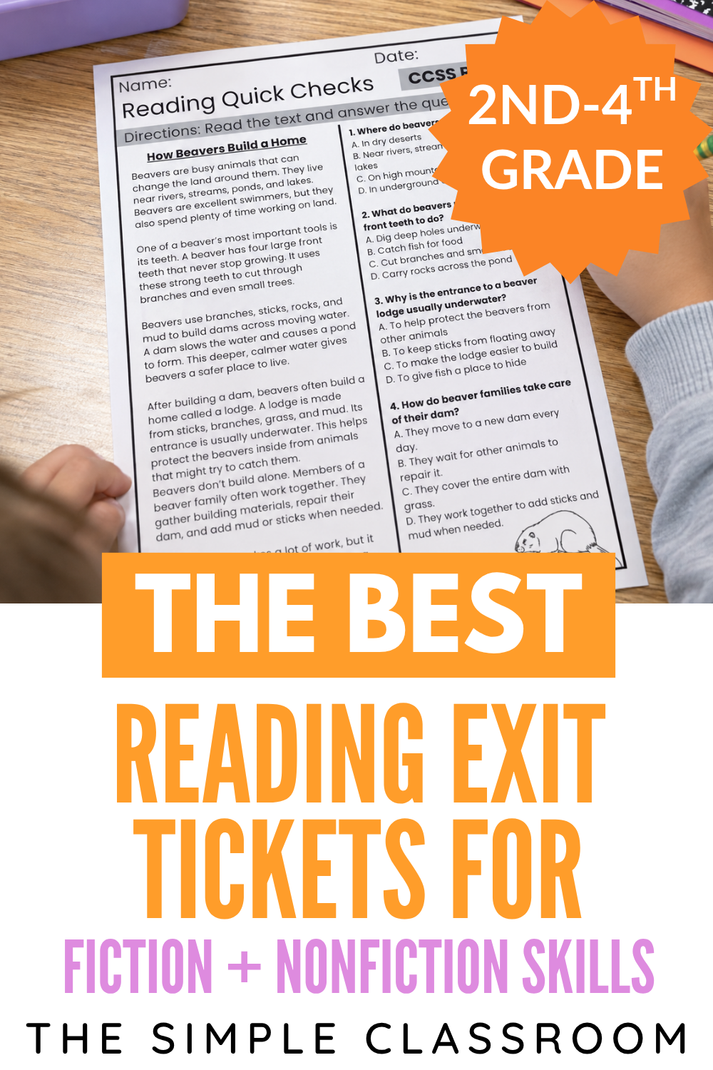 How to Quickly Check Reading Comprehension in 2nd Grade