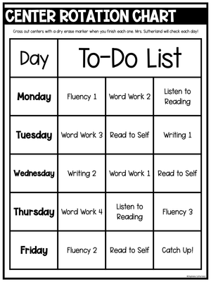 My 2nd Grade Center Set-Up | Classroom Literacy Centers — The Simple ...
