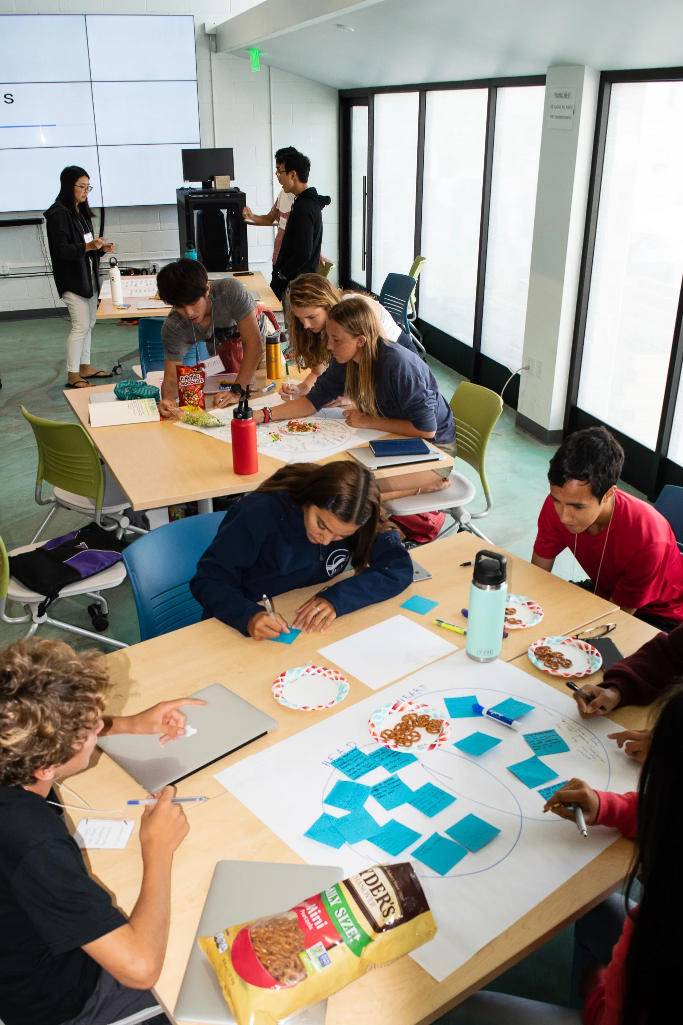 Nalukai founders in the early stages of product development with their new teams