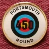 Badge for scoring 450 for the Portsmouth round