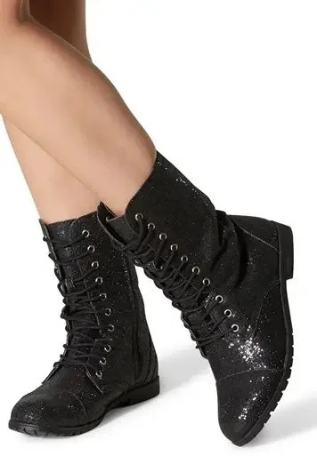 Black Combat Boots