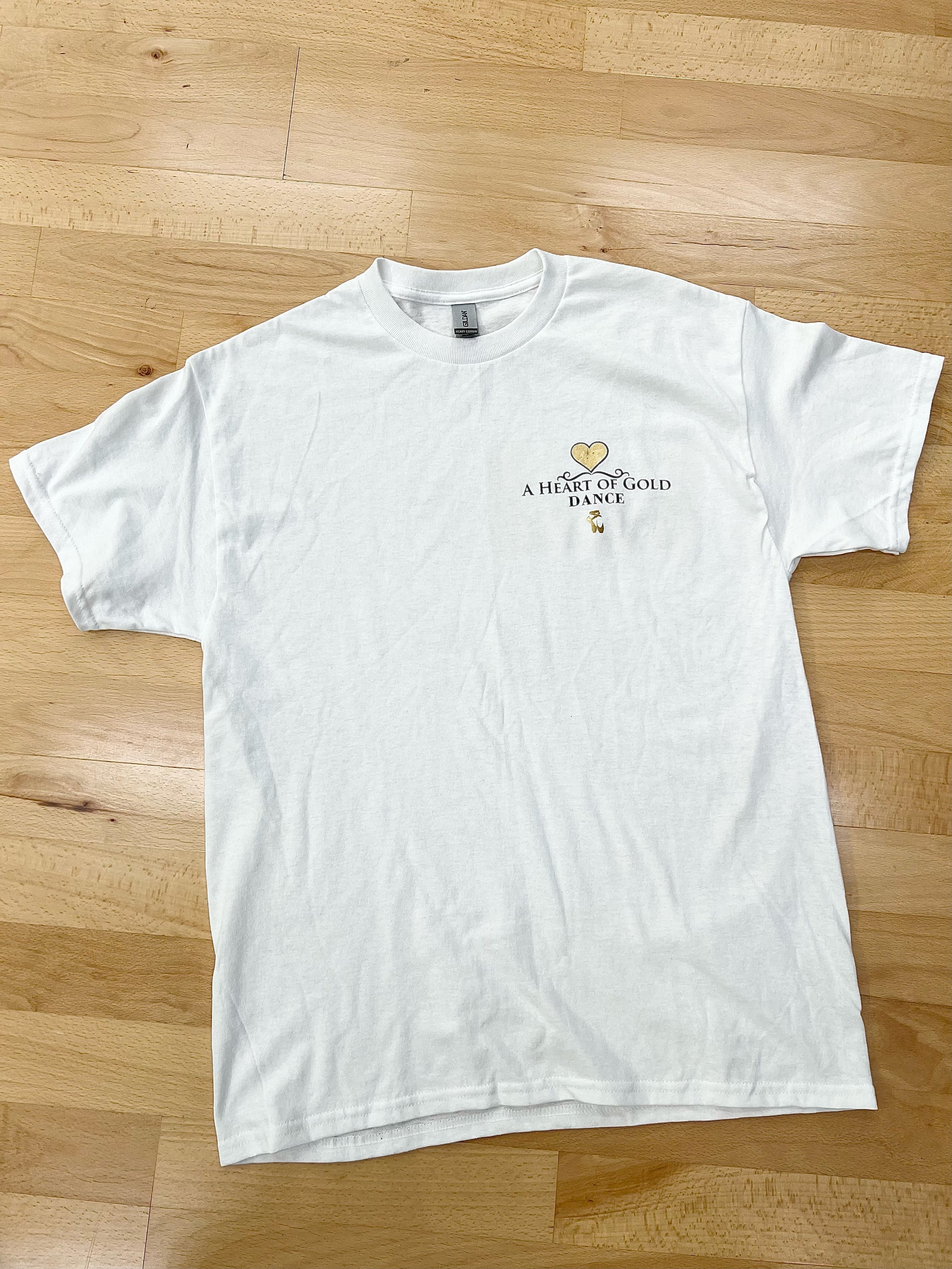 Adult Short Sleeve T-Shirt — A Heart of Gold Dance