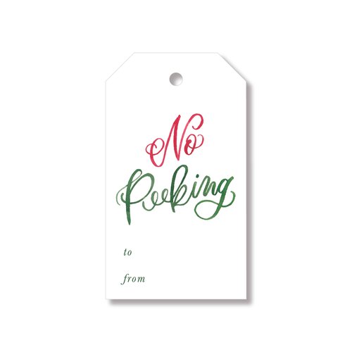 Holiday Gift Tags - Set of 10 pcs – Olive Paperie Co.