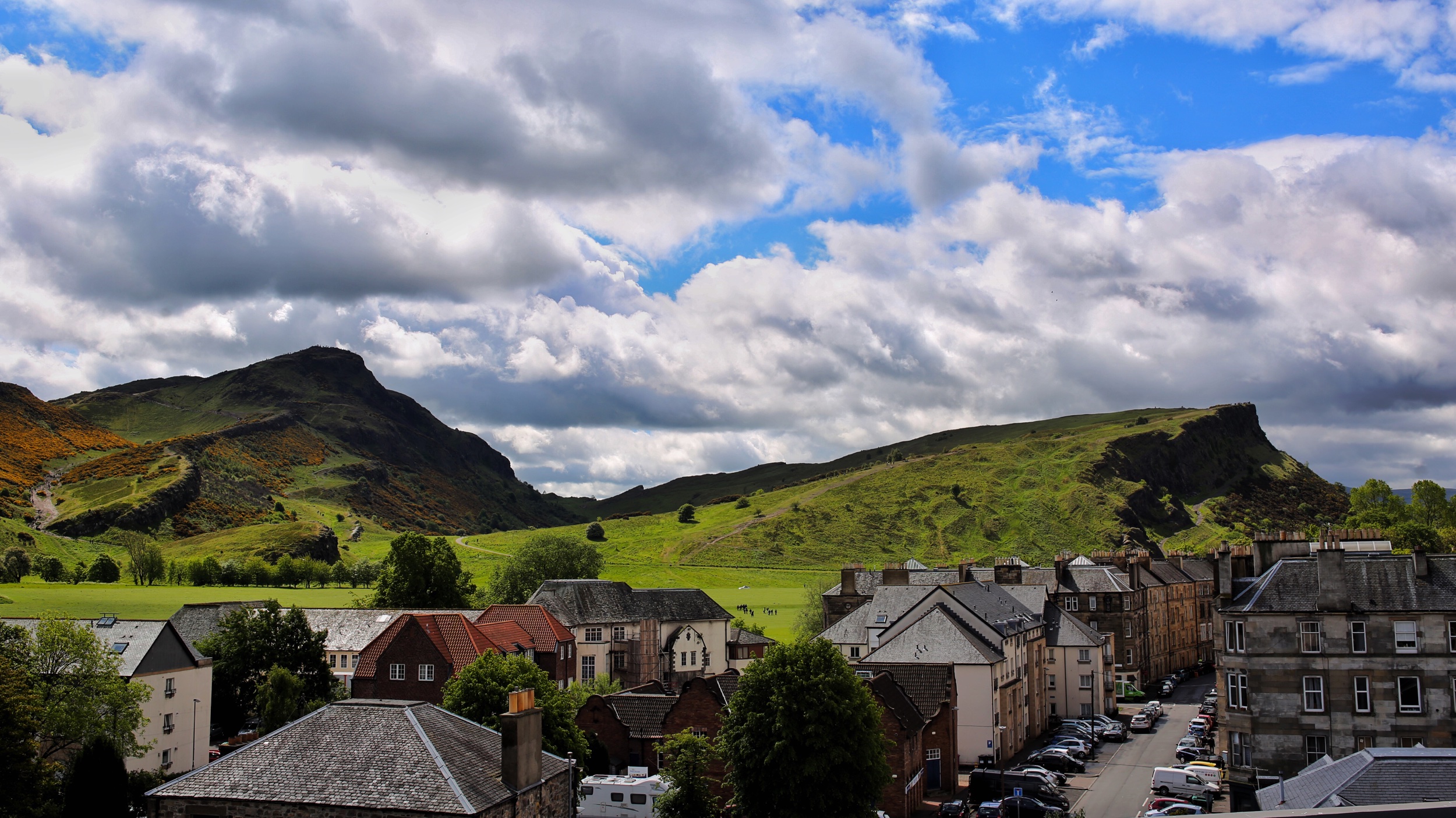 View from our AirBnB.