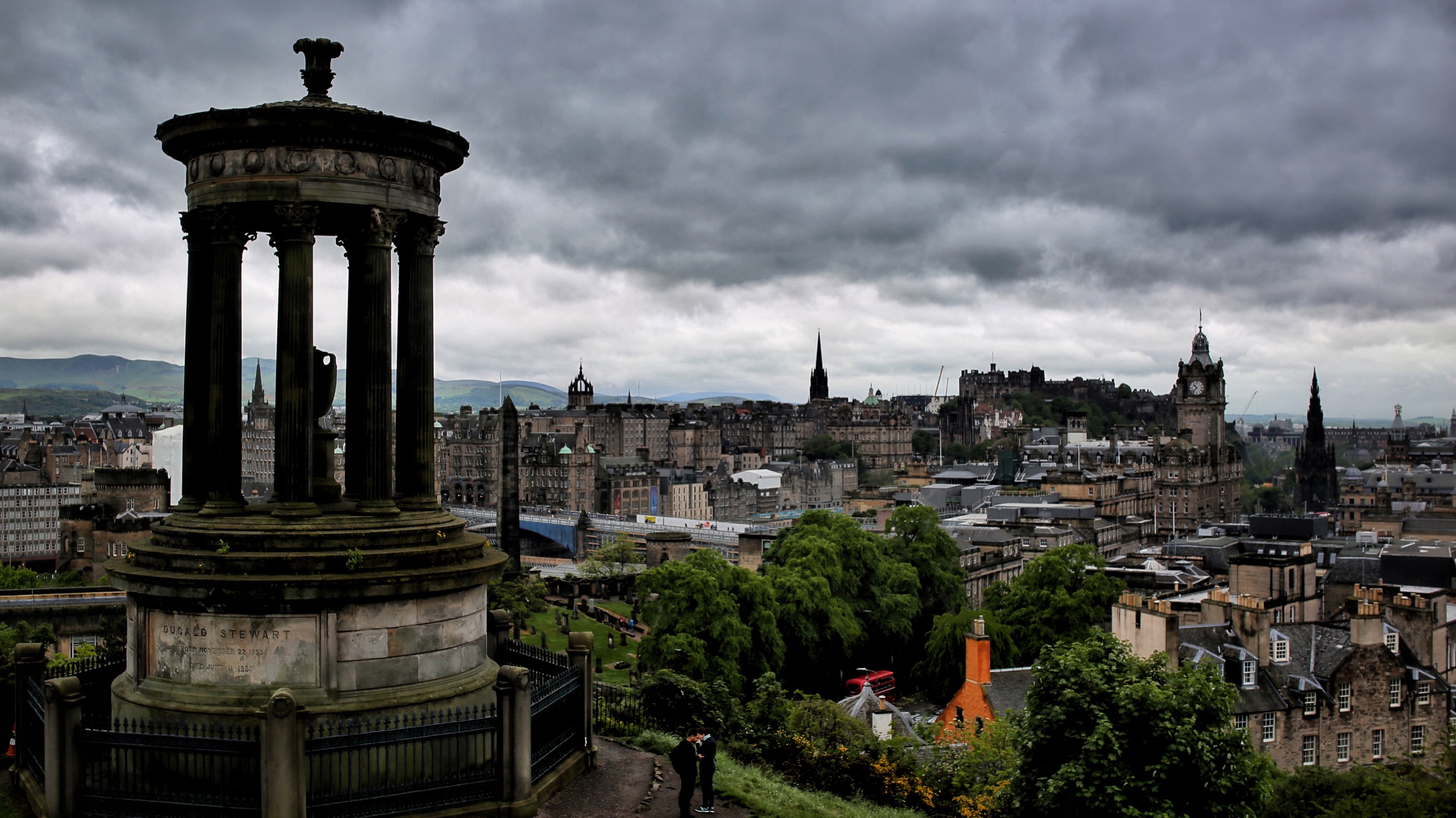 View of downtown from Calton Hill