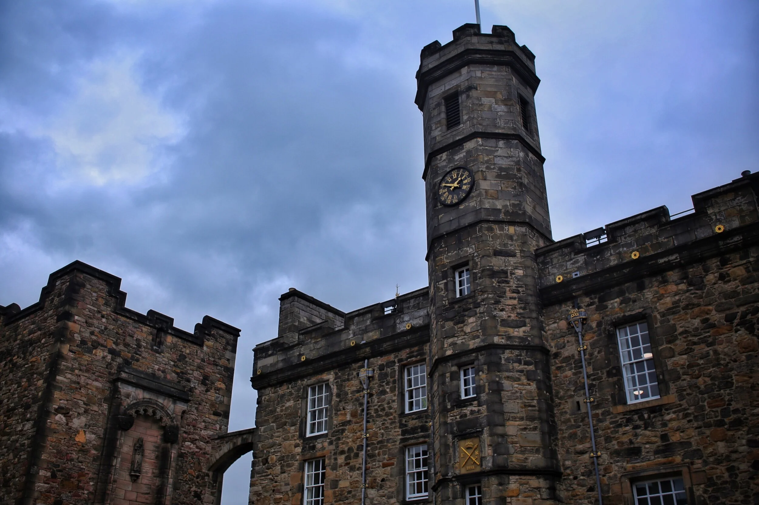 inside Edinburgh Castle
