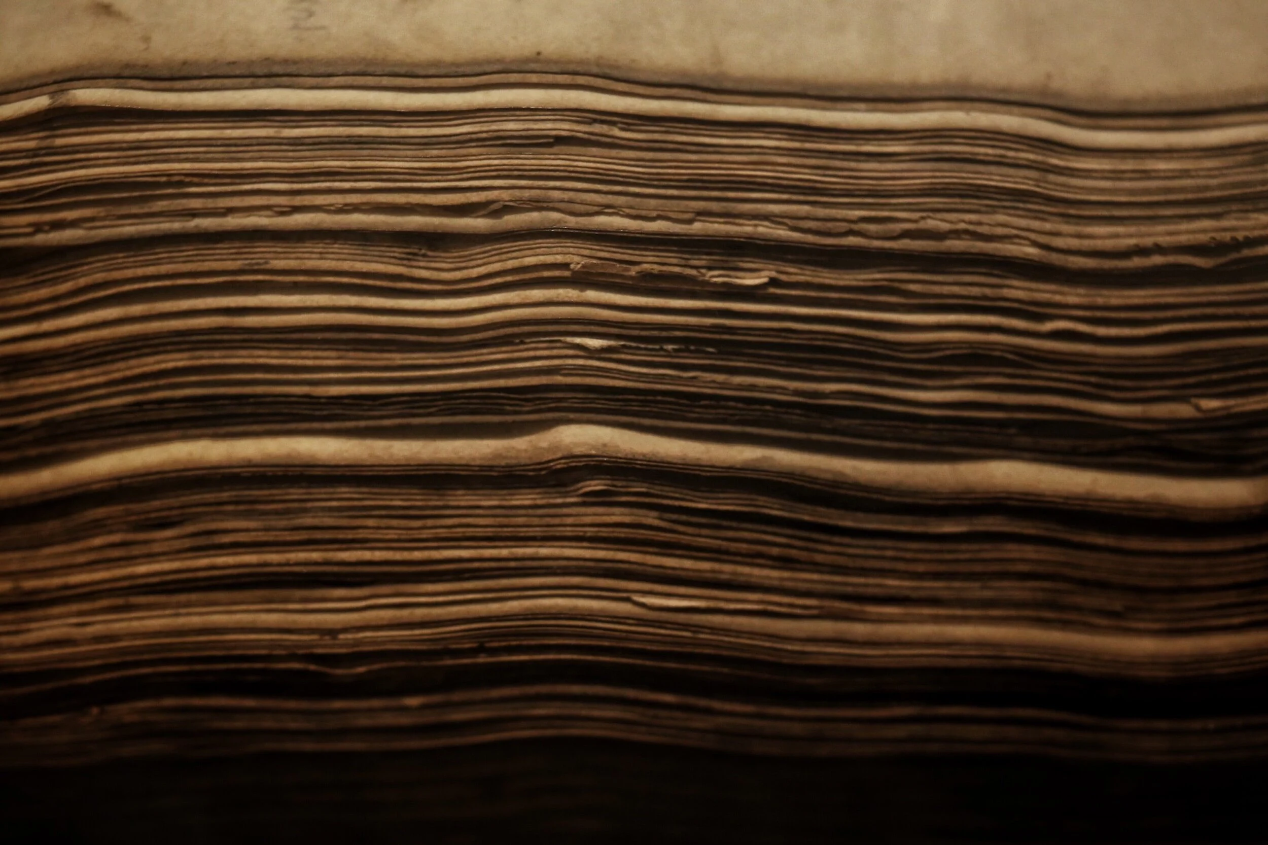 not the Book of Kells (no photos allowed) but an OLD bible nonetheless