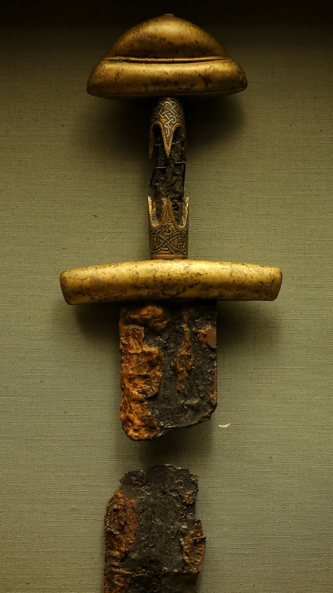 sword detail, National Museum of Ireland