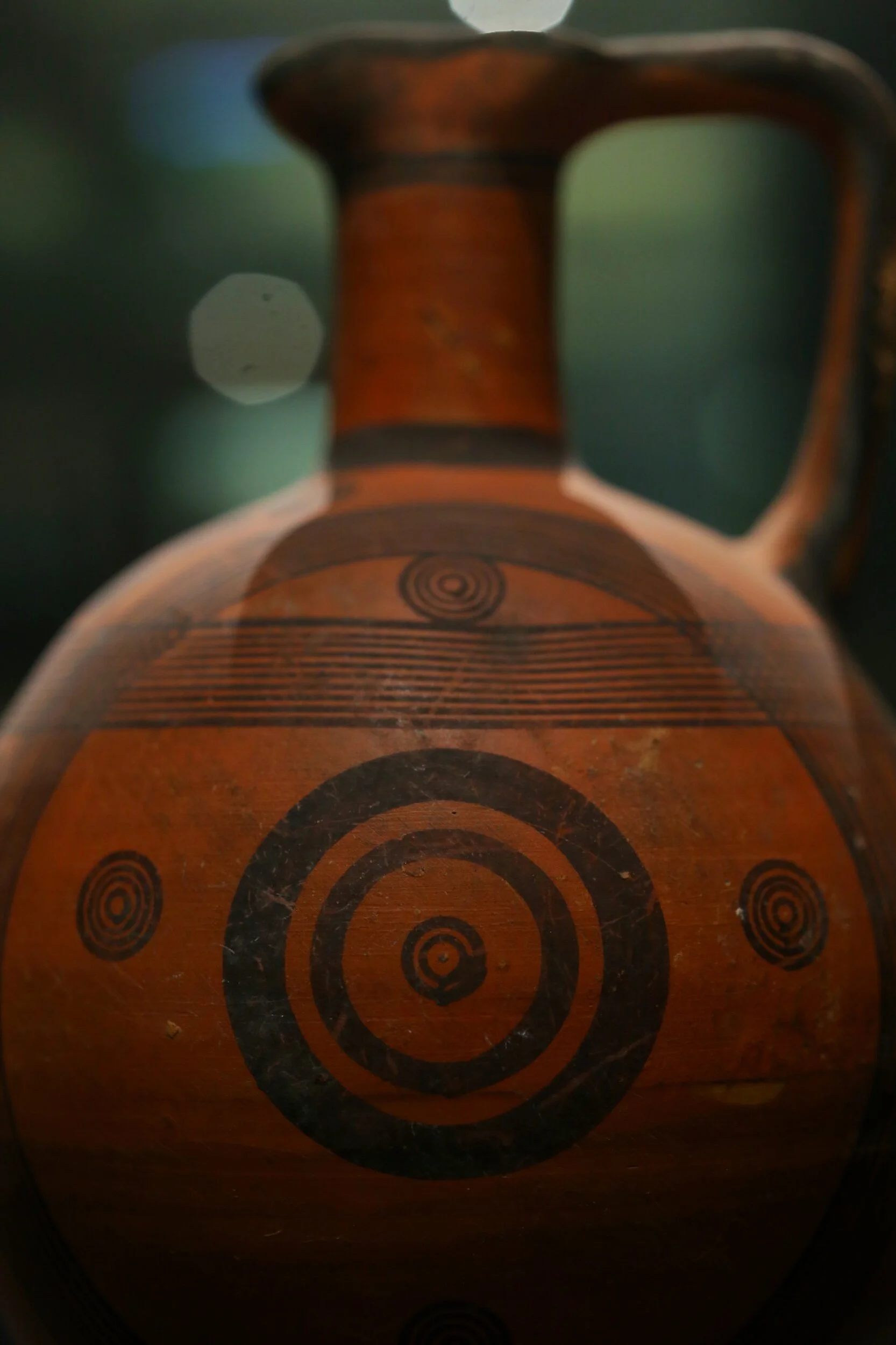 pottery detail, National Museum of Ireland