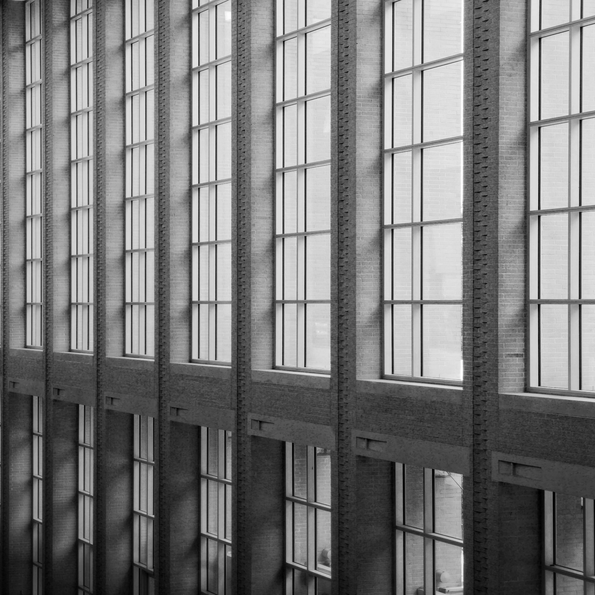 convention center windows, Raleigh