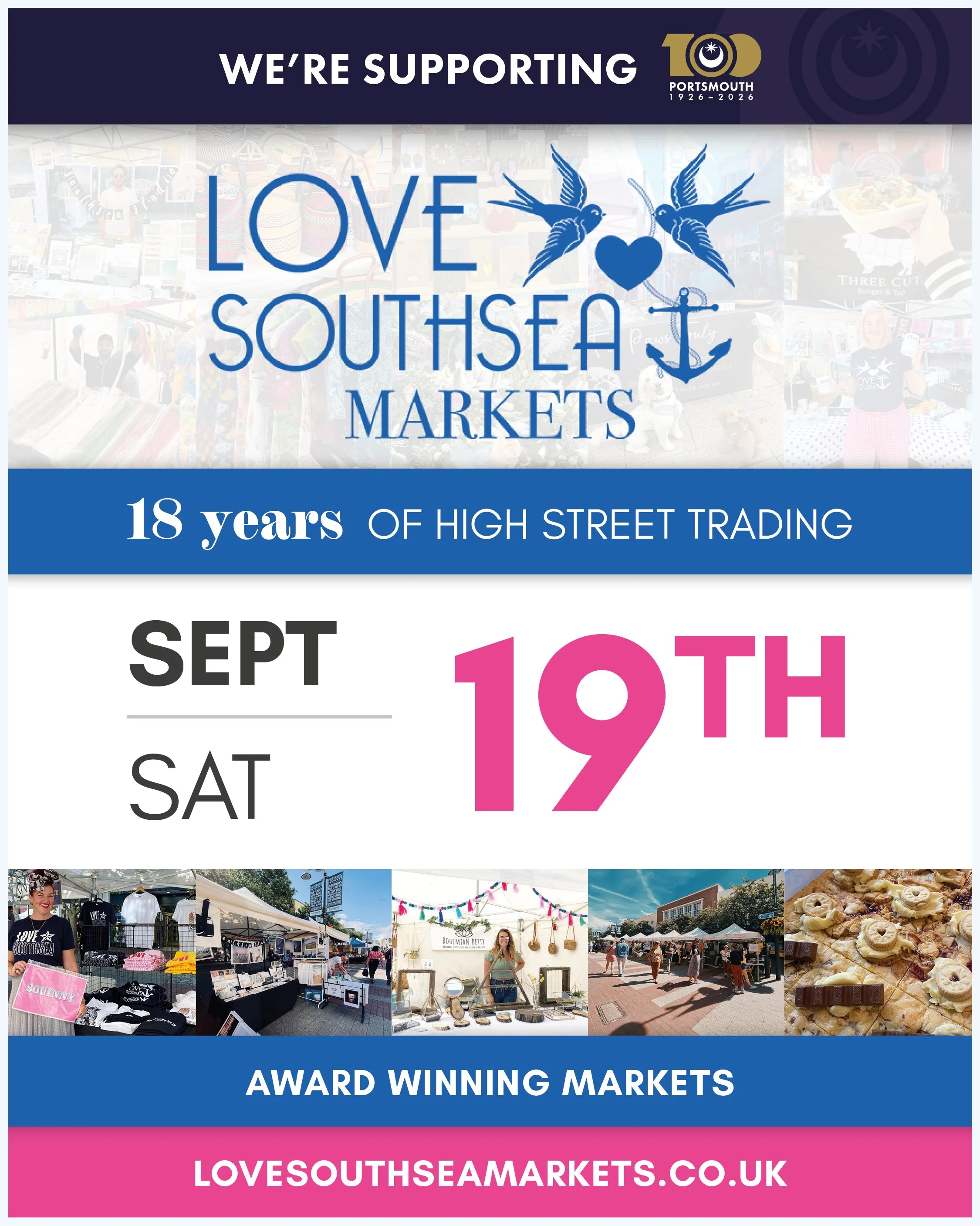 Love Southsea High Street Trading: Saturday 19th September 2026