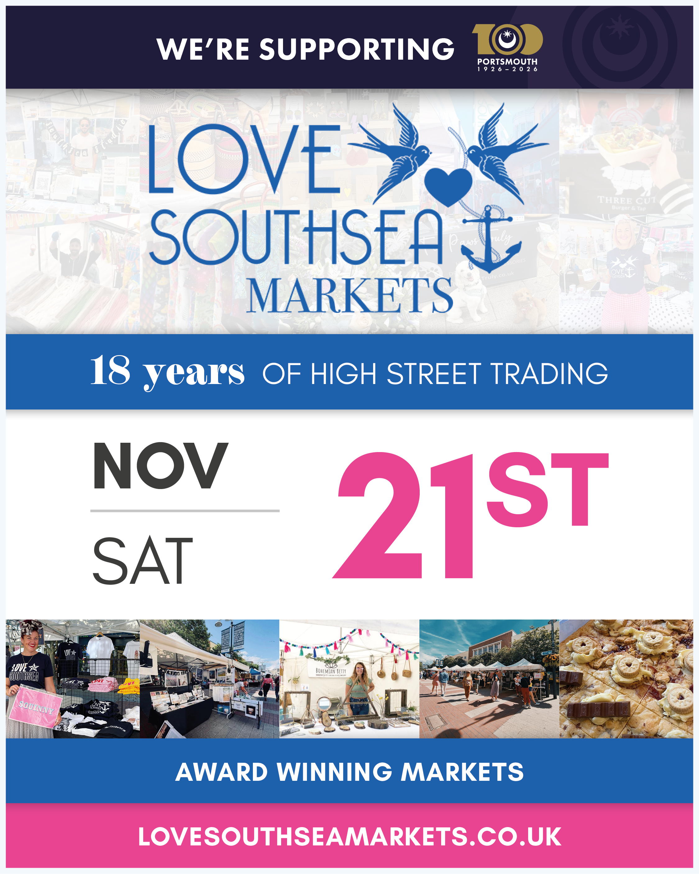 Love Southsea High Street Trading: Saturday 21st November 2026