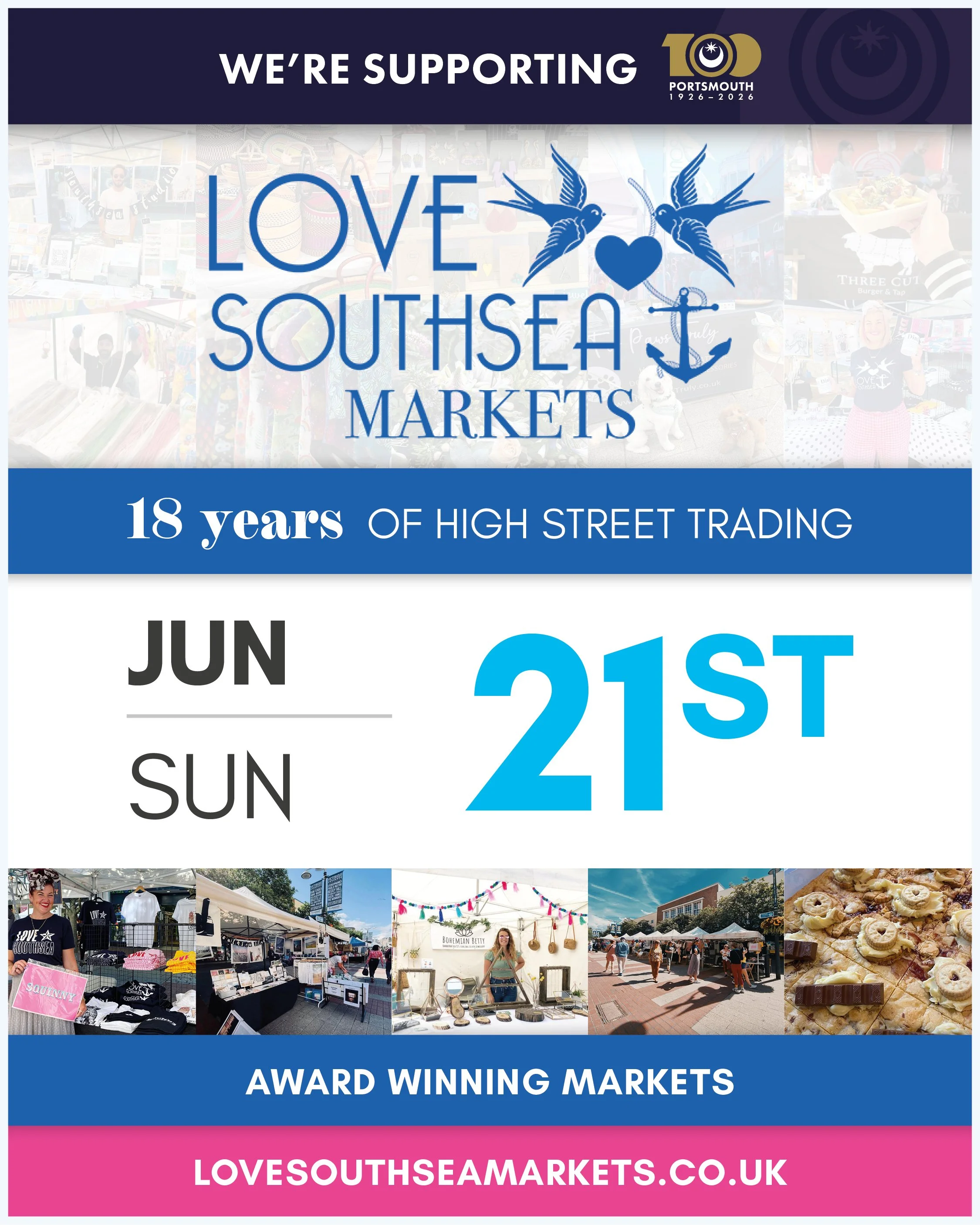 Love Southsea High Street Trading: Sunday 21st June 2026