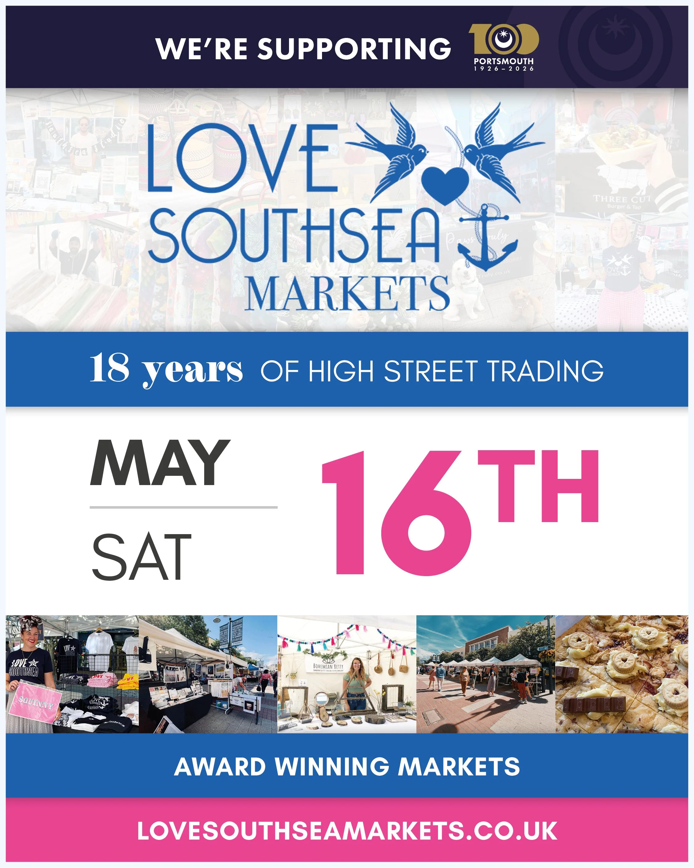 Love Southsea High Street Trading: Saturday 16th May 2026