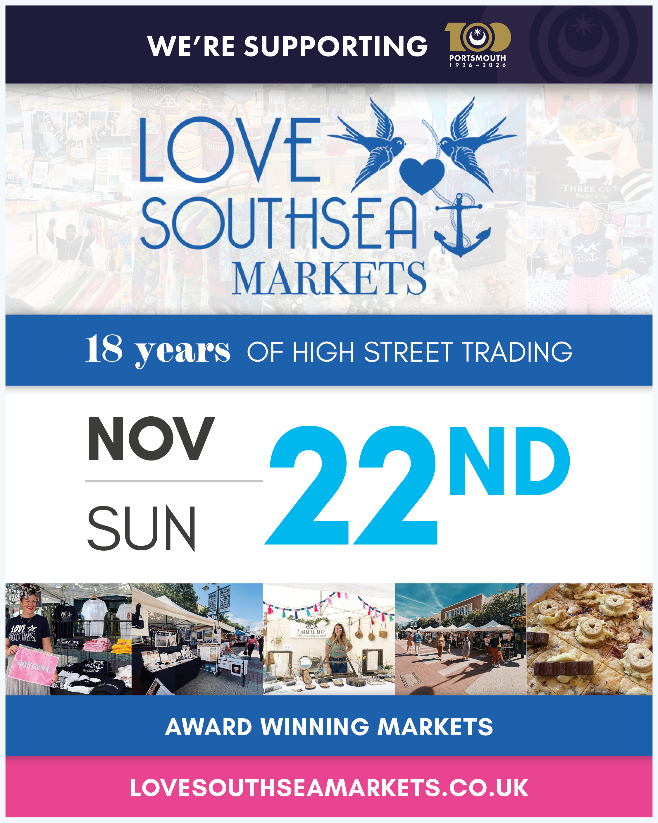 Love Southsea High Street Trading: Sunday 22nd November 2026