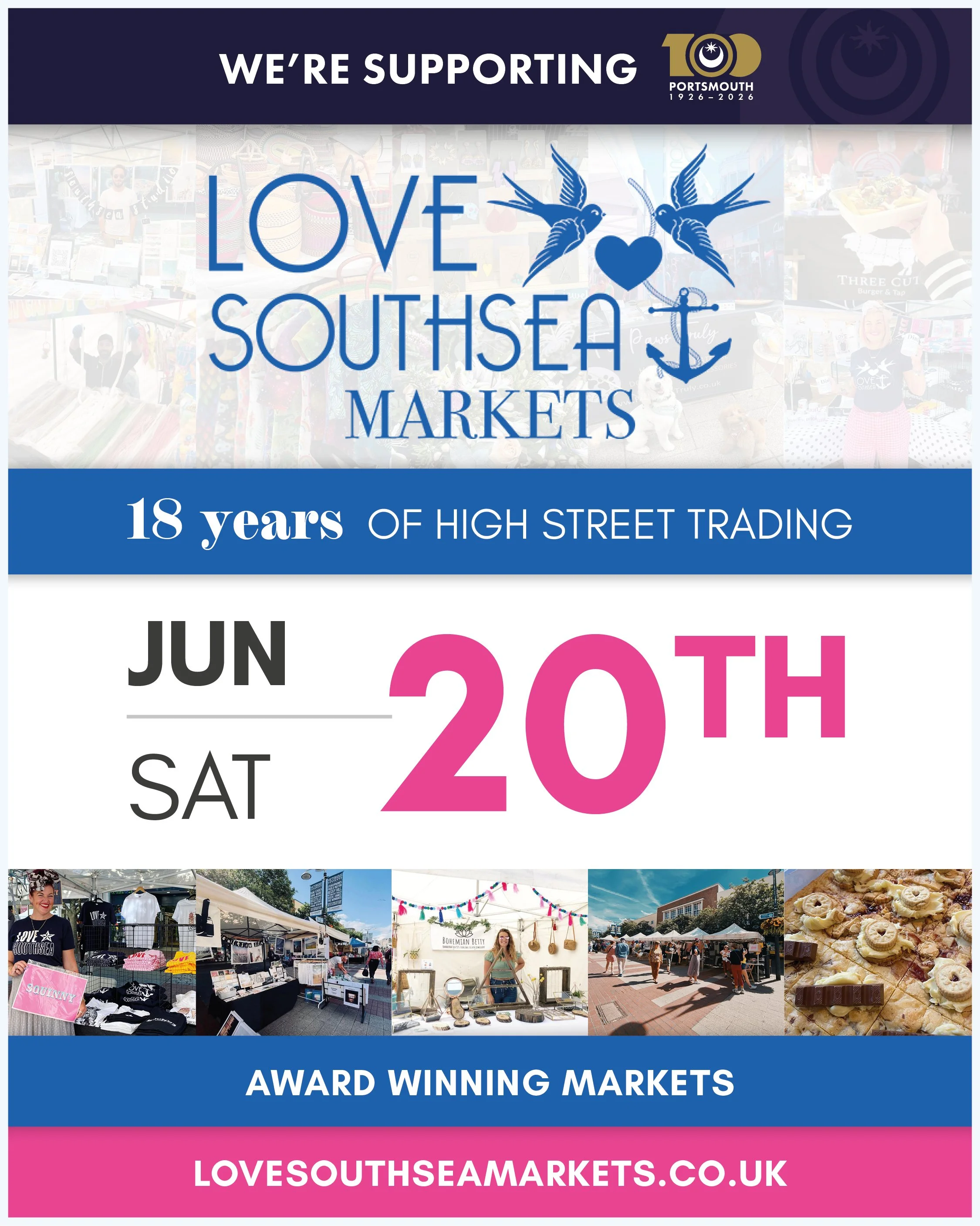 Love Southsea High Street Trading: Saturday 20th June 2026