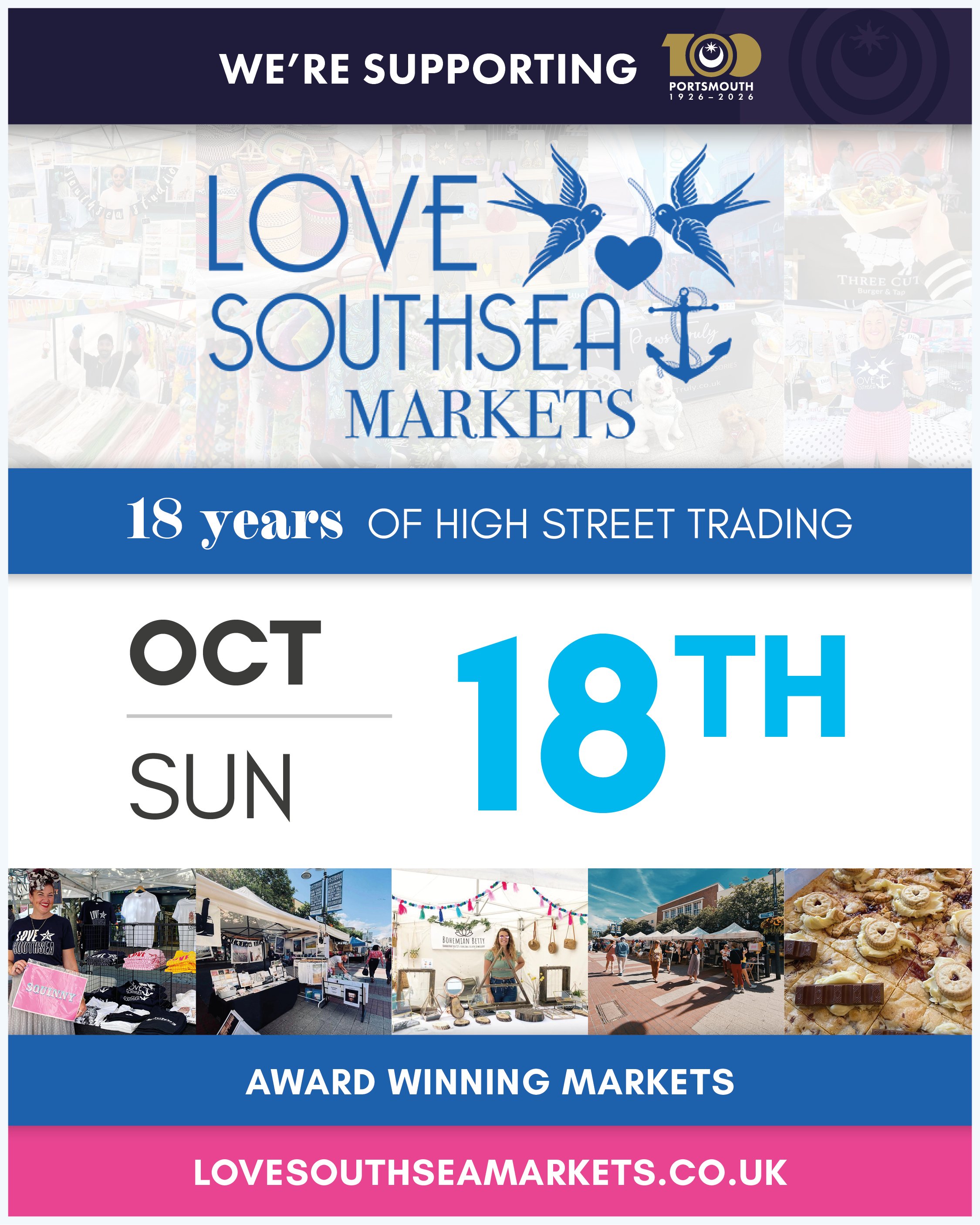 Love Southsea High Street Trading: Saturday 18th October 2026