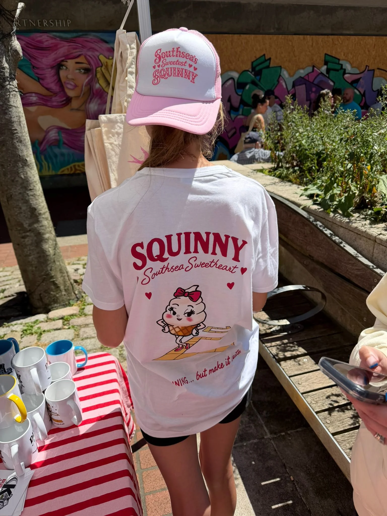 Squinny Southsea Sweetheart white t-shirt.jpeg
