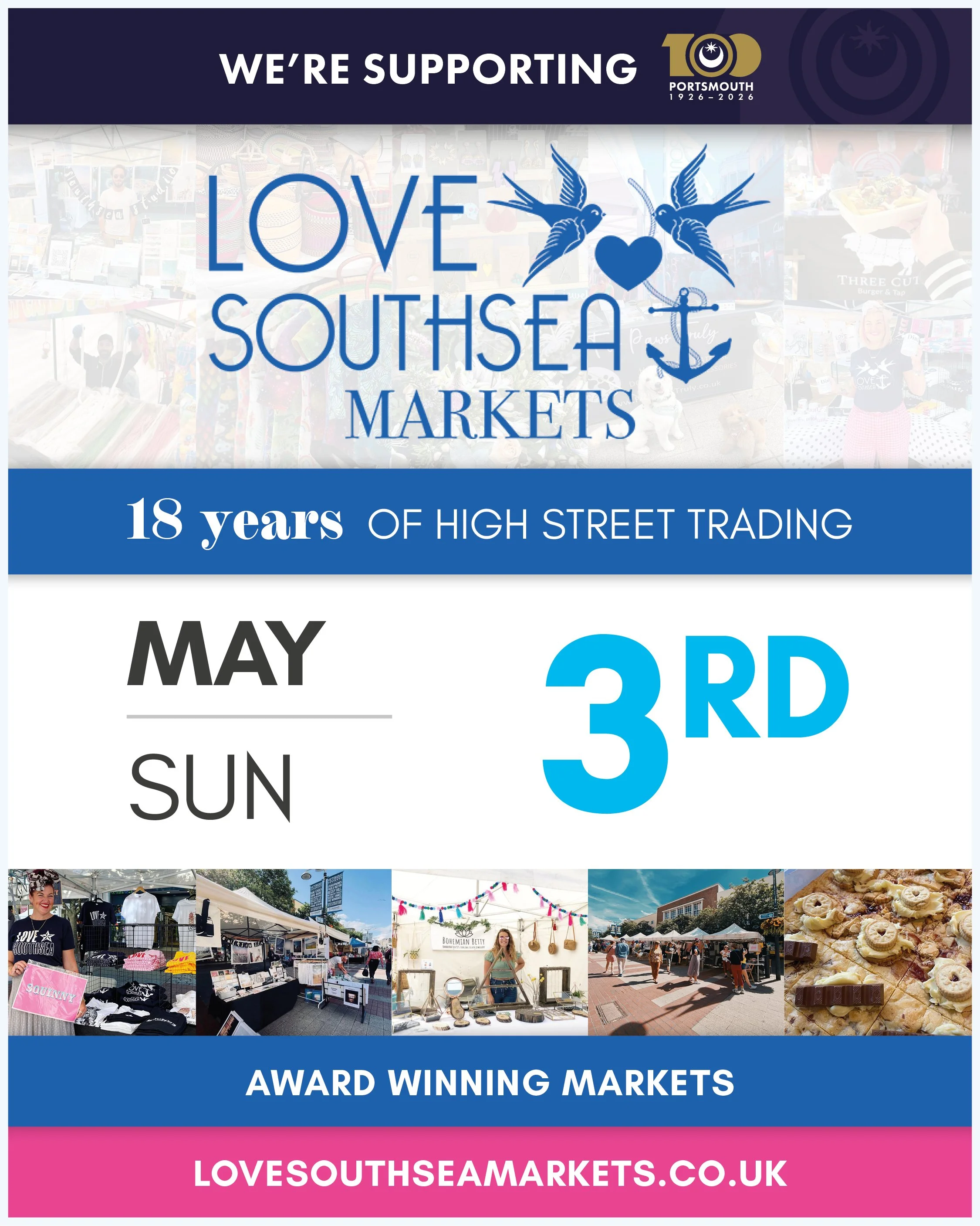 Love Southsea High Street Trading: Sunday 3rd May 2026