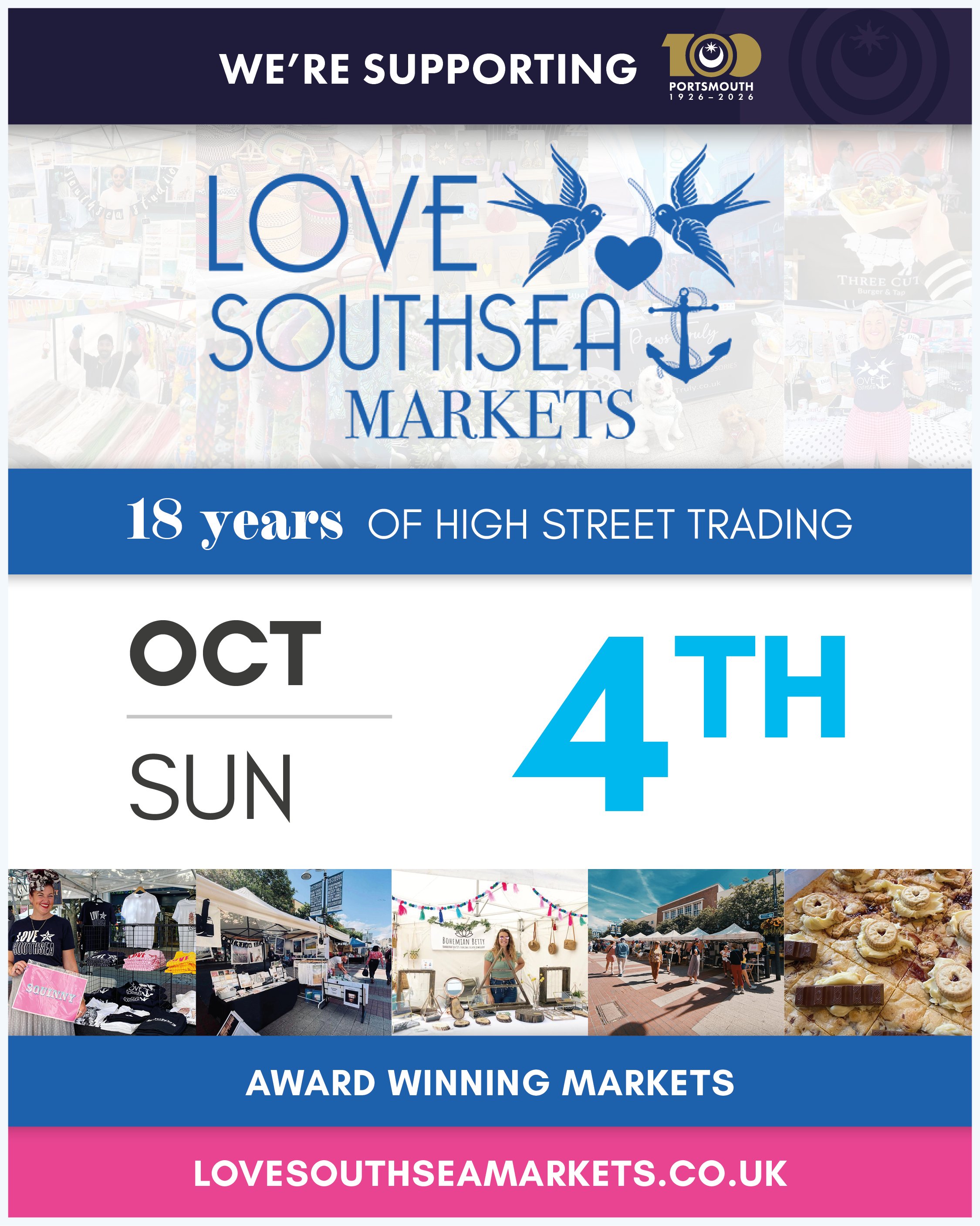 Love Southsea High Street Trading: Sunday 4th October 2026