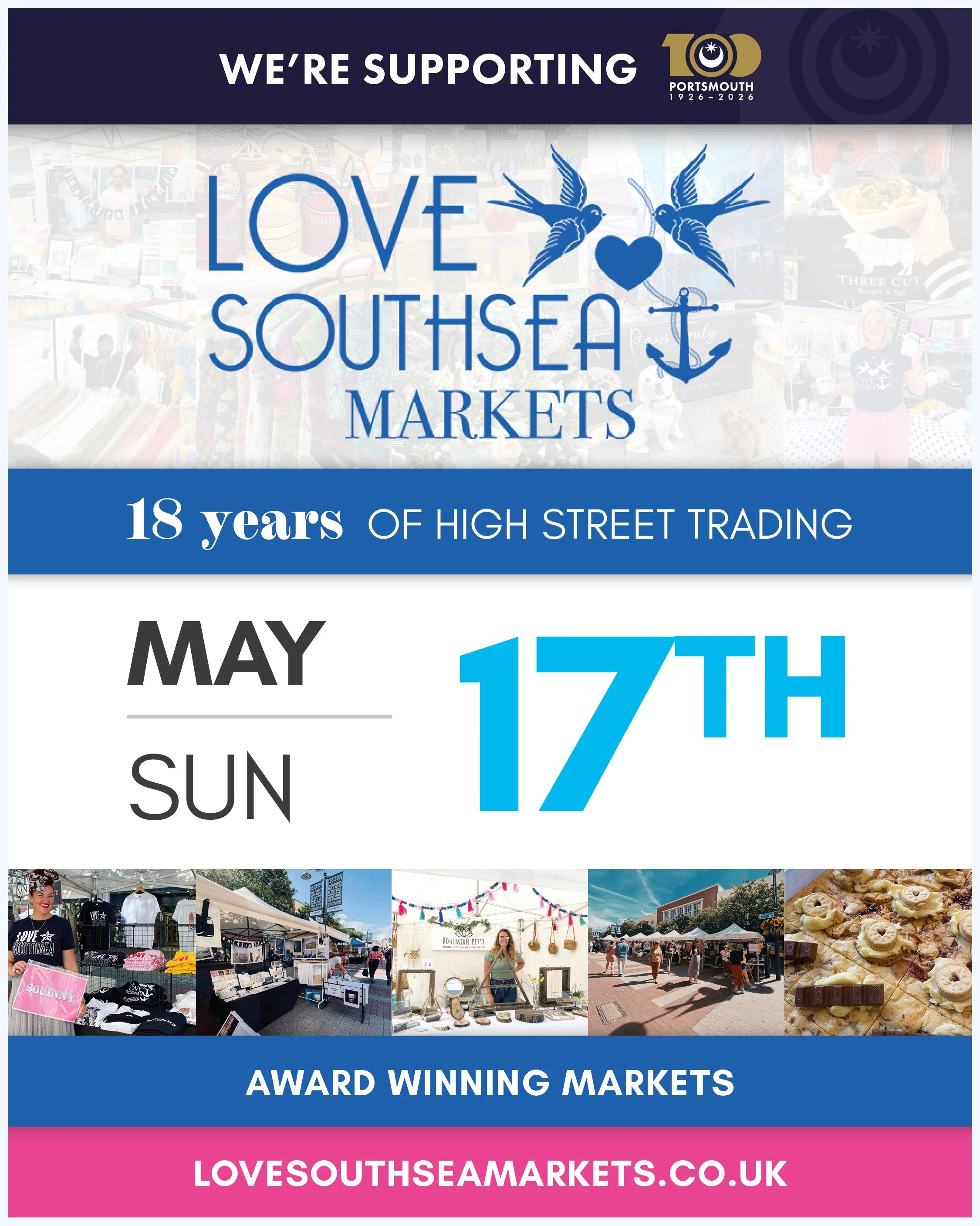 Love Southsea High Street Trading: Sunday 17th May 2026