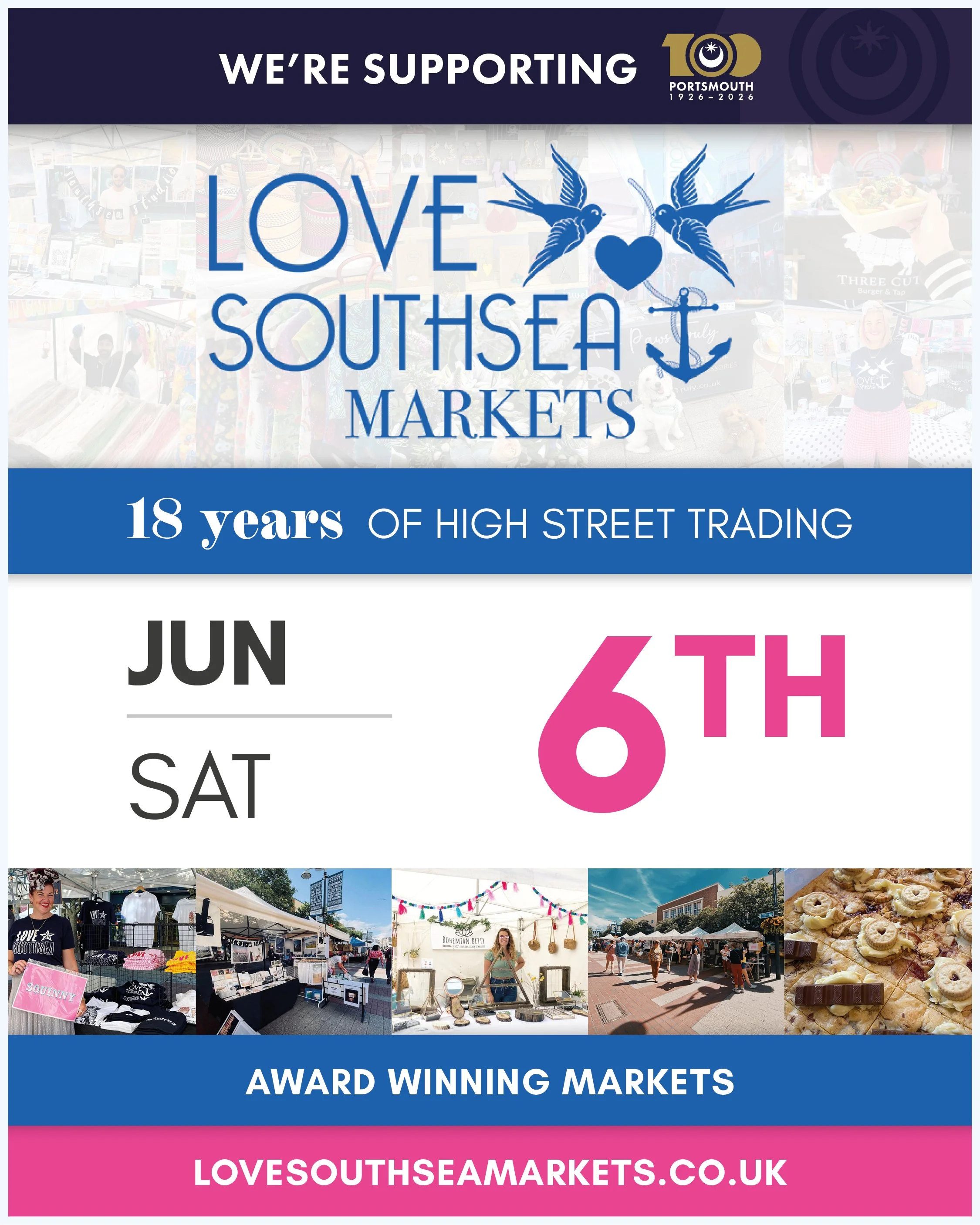 Love Southsea High Street Trading: Saturday 6th June 2026