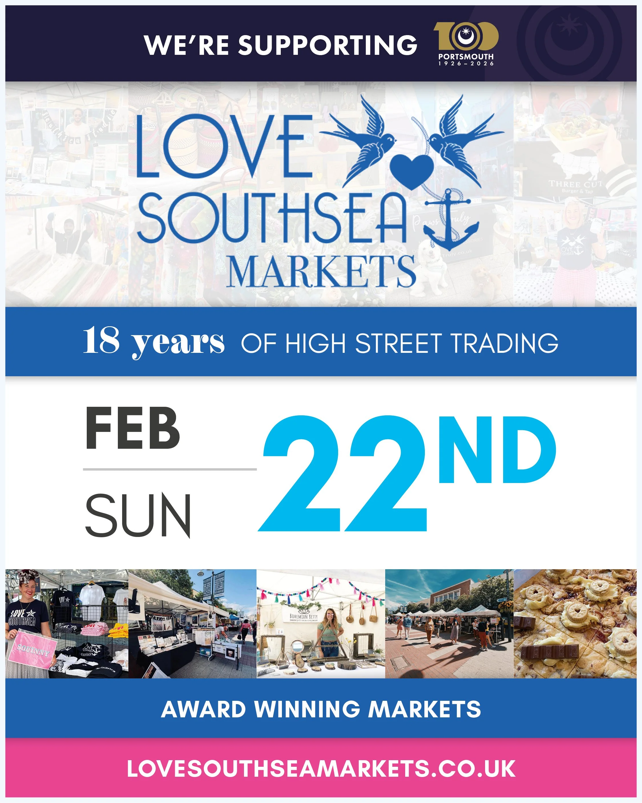 Love Southsea High Street Trading: Sunday 22nd February 2026