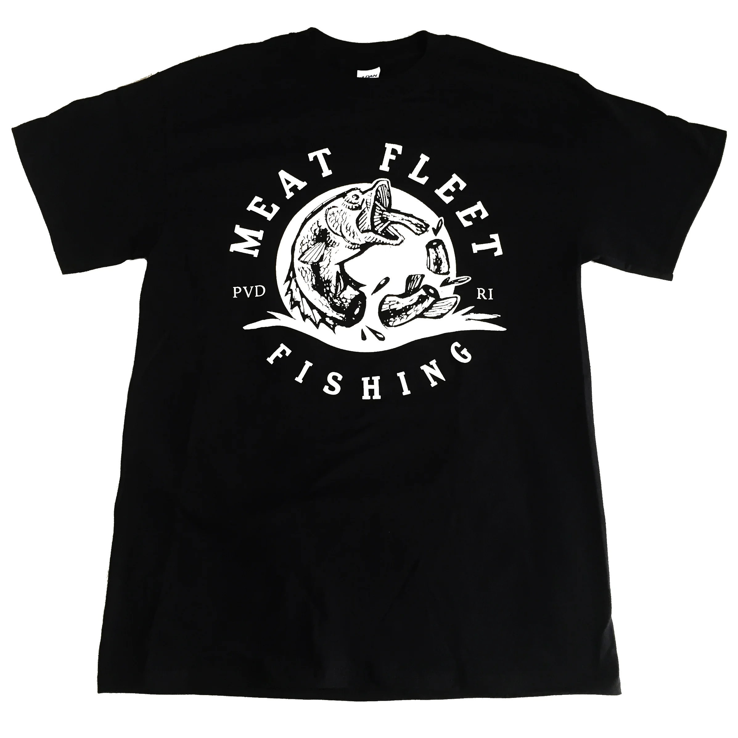Meat Fleet Fishing Logo (T-Shirt) . Screen Print. 2017